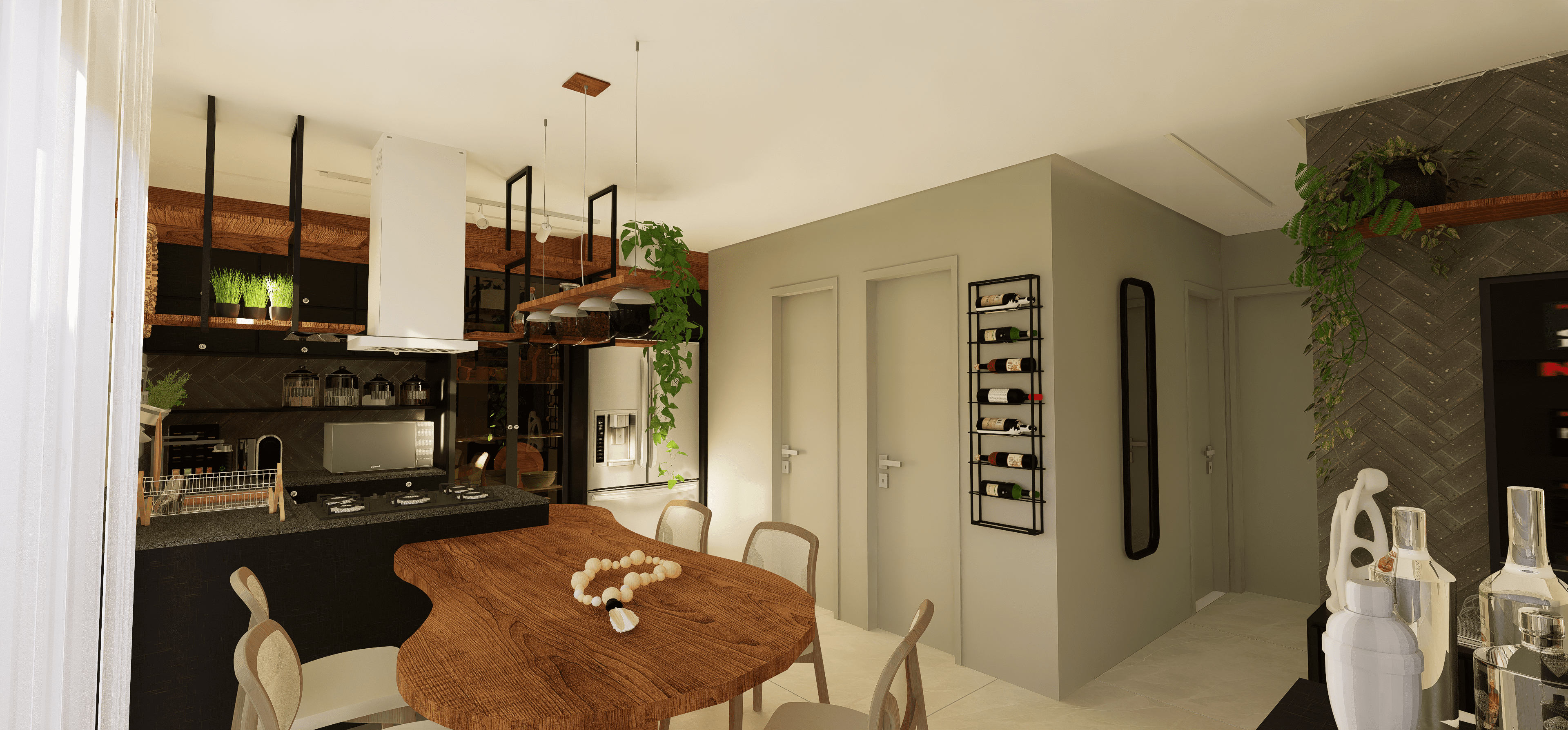 House 87 - 1 SALA E COZINHA (2)